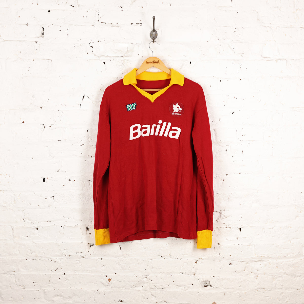 vintage roma barilla patrick playground toppa per maglia match worn sh - greensp vintage roma barilla patrick playground toppa per maglia match worn sh - greensp