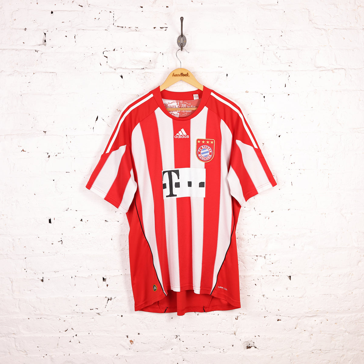 FC Bayern Munchen 2010 Adidas Home Football Shirt - Red - XL