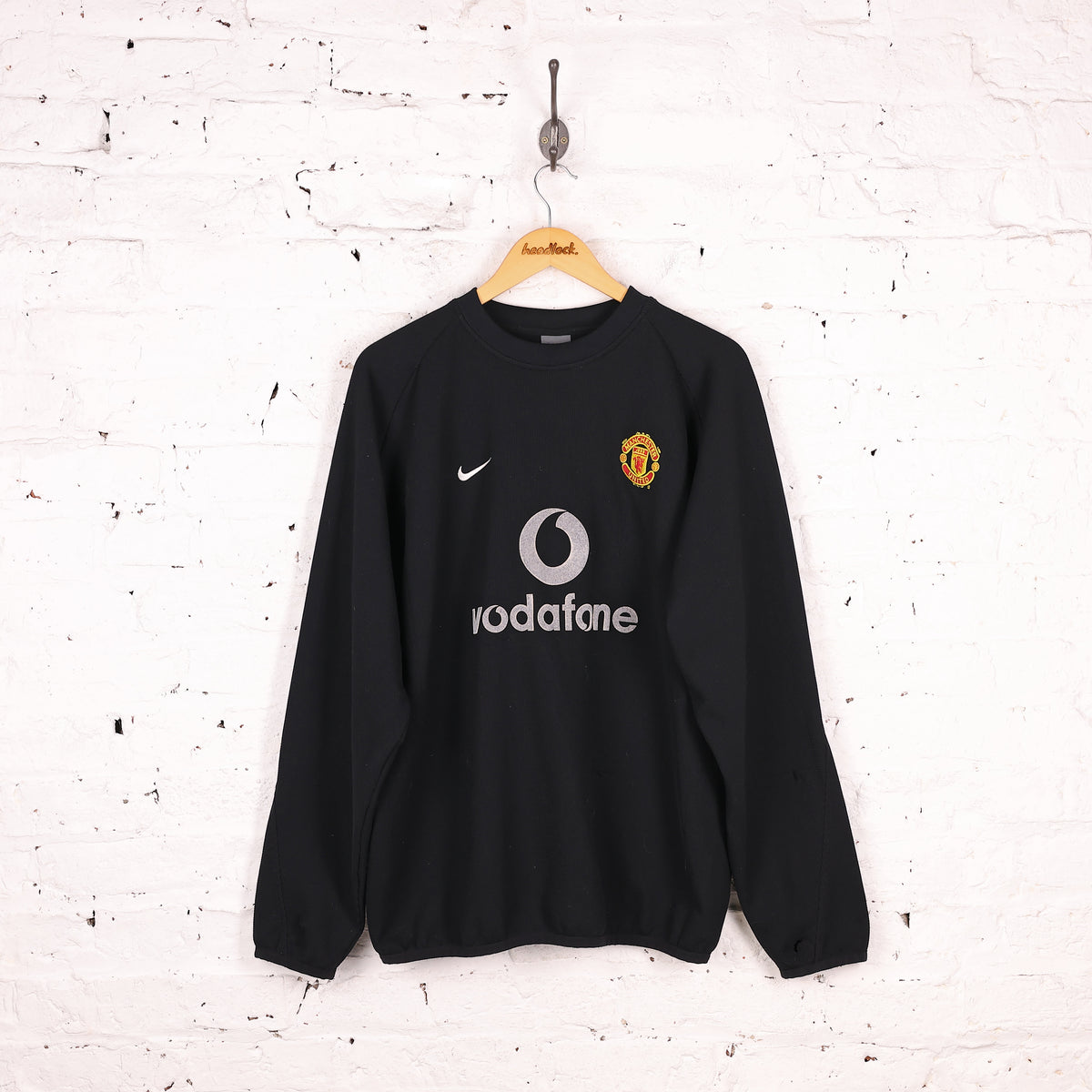 Manchester United Academy 2002 Football Training Top - Black - L