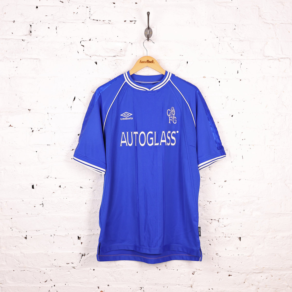 Chelsea 1999 Ferrer Umbro Home Football Shirt - Blue - XL – Headlock