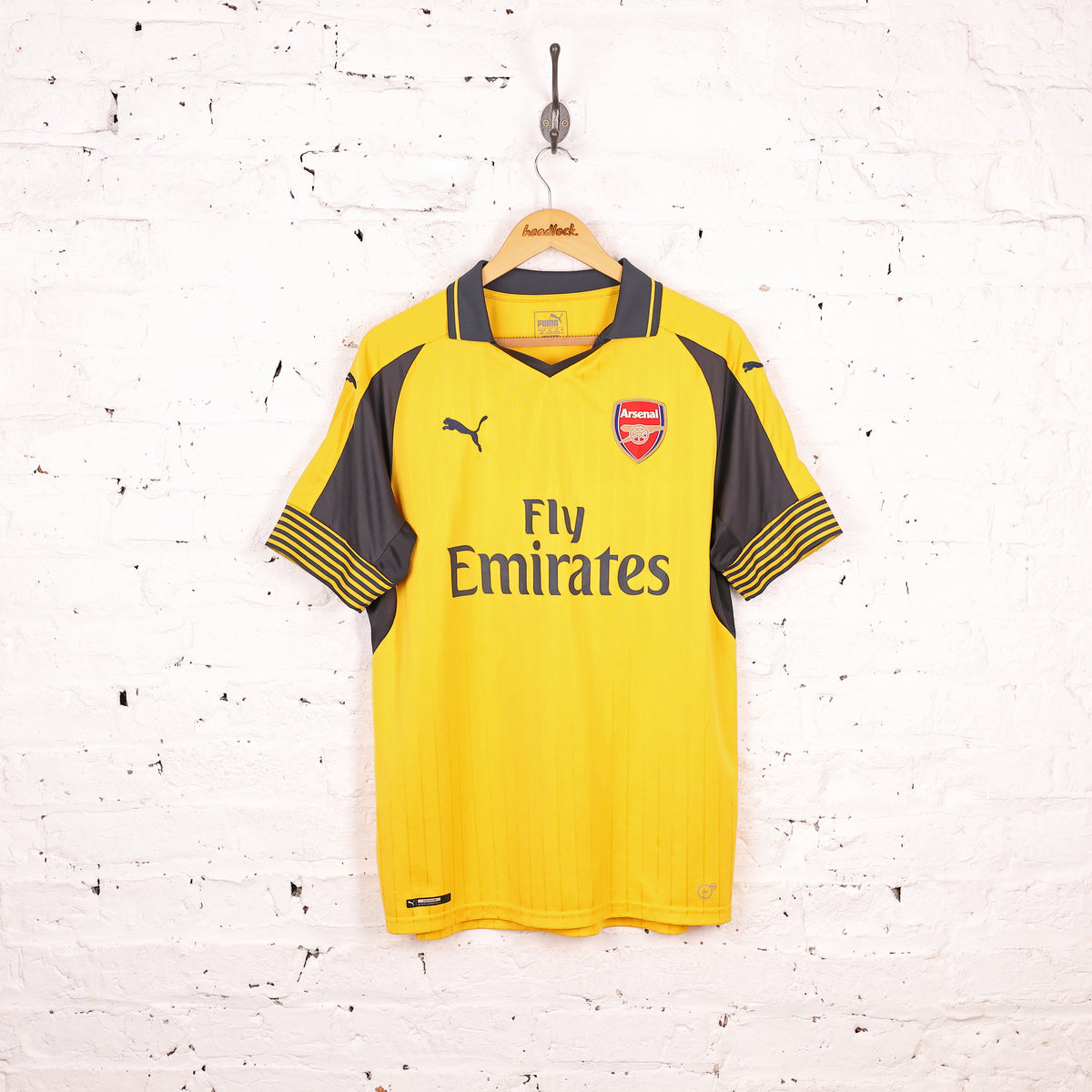 Puma Arsenal FC 2016 Away Football Shirt - Yellow - L – Headlock