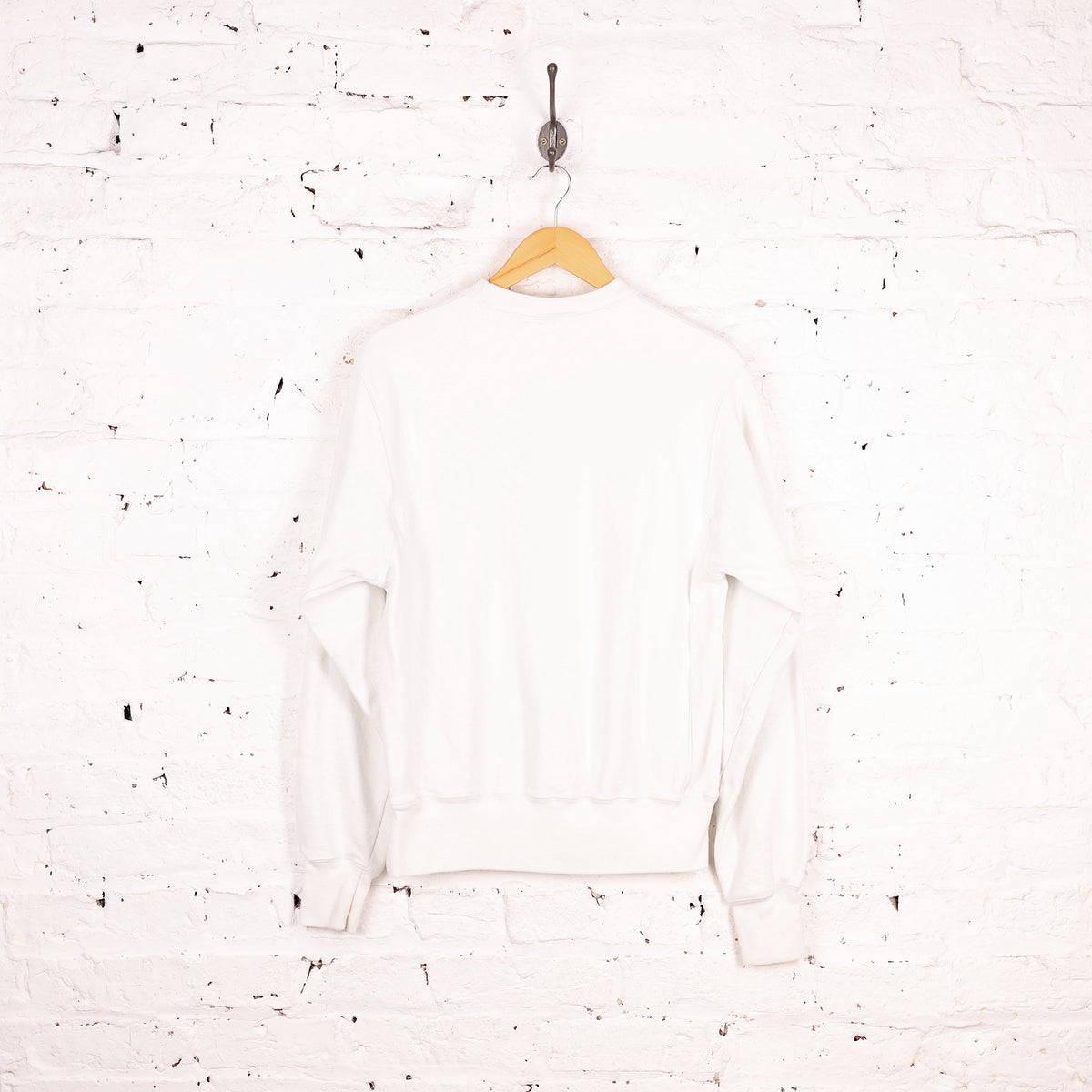 Champion Reverse Weave Sweatshirt - White -S – Headlock