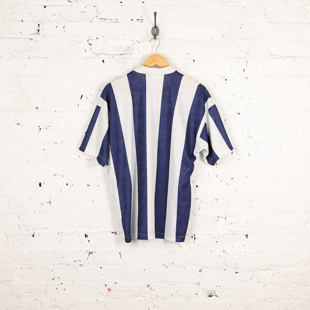 Patrick West Bromwich Albion 1996 Home Football Shirt - Blue/White - L