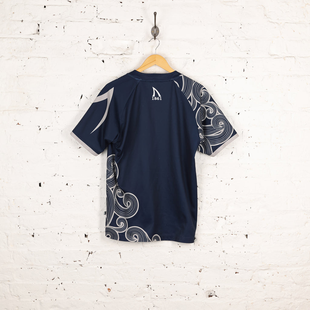 Samurai Sale Sharks 2017 Home Rugby Shirt - Blue - S