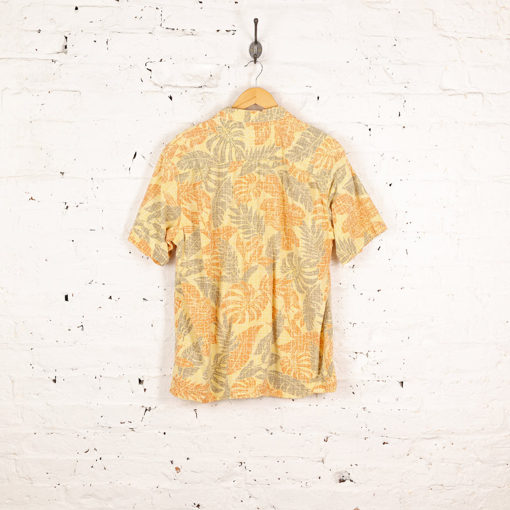 Columbia Short Sleeve Pattern Shirt - Yellow - L