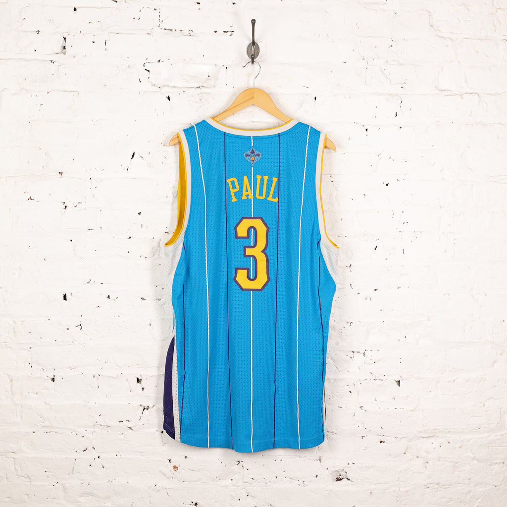 New Orleans Paul Adidas Basketball Vest Jersey - Blue - L