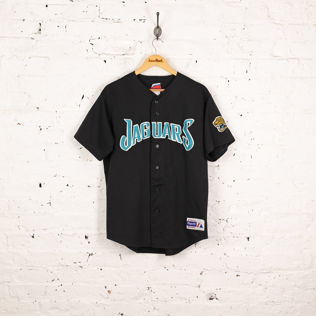 Jacksonville Jaguars NFL Baseball Jersey - Black - L – Headlock