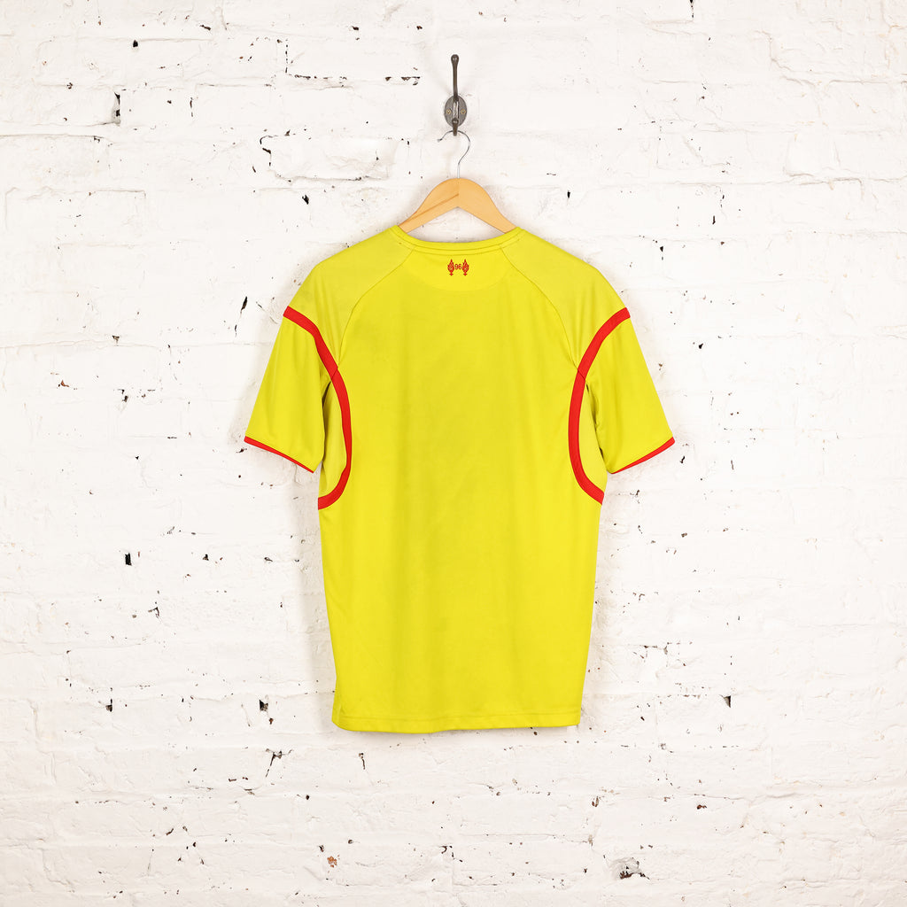 Warrior Liverpool 2014 Away Football Shirt - Yellow - M