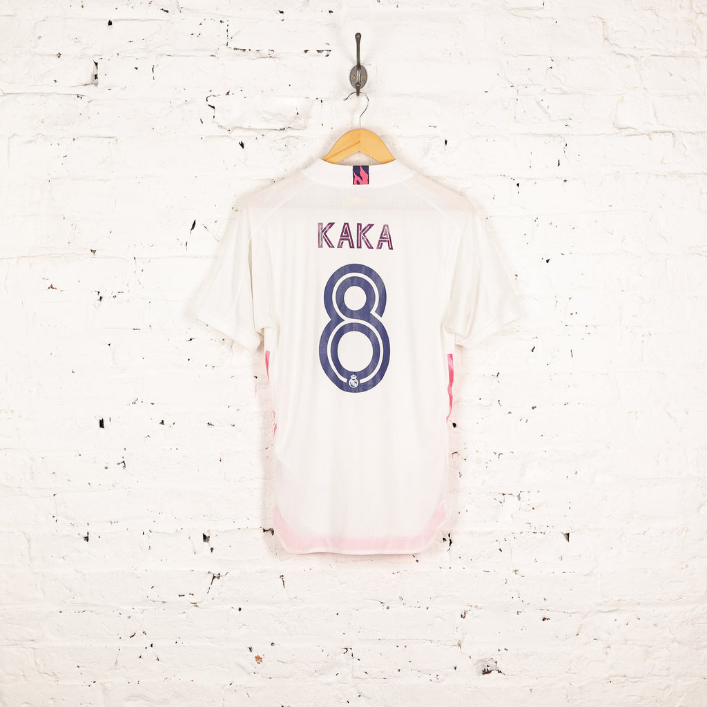 Real Madrid 2021 Adidas Kaka Football Shirt - White - M