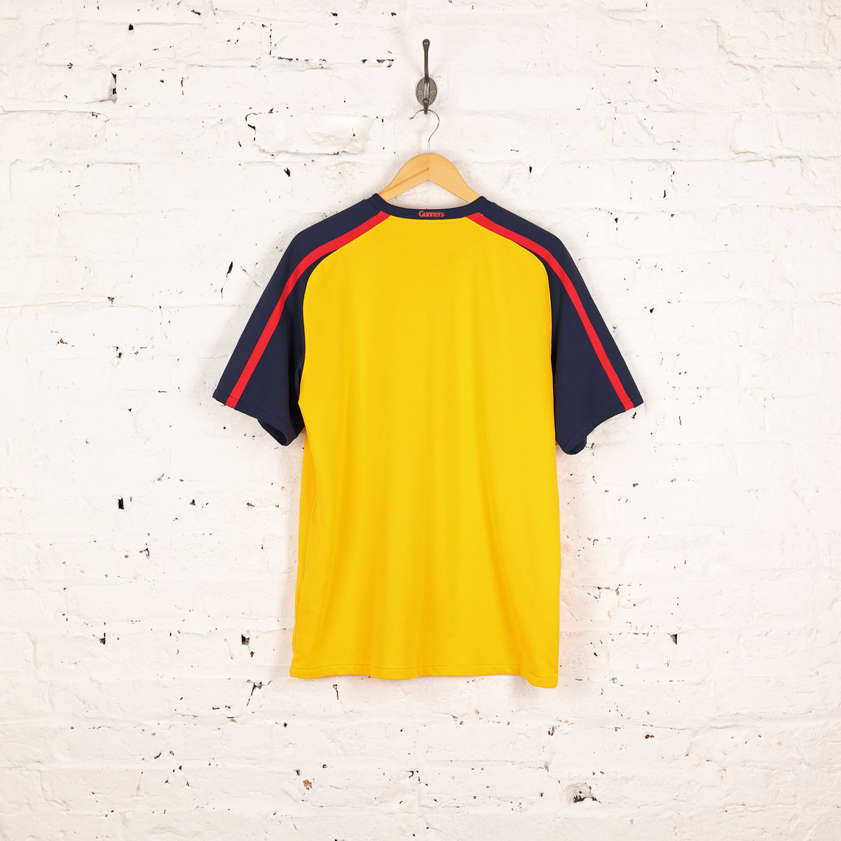 Arsenal Nike 2008 Away Football Shirt Yellow L Headlock