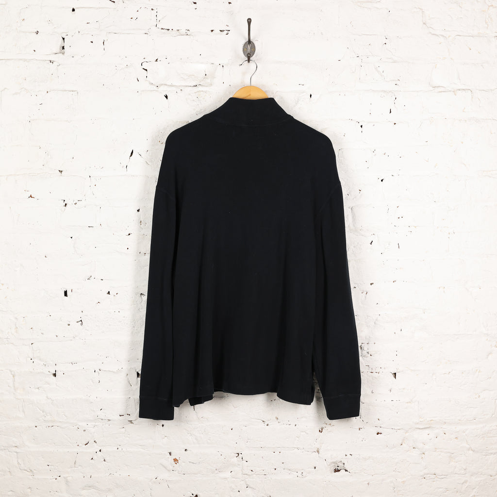 Ralph Lauren 1/4 Zip Sweatshirt - Black - XL