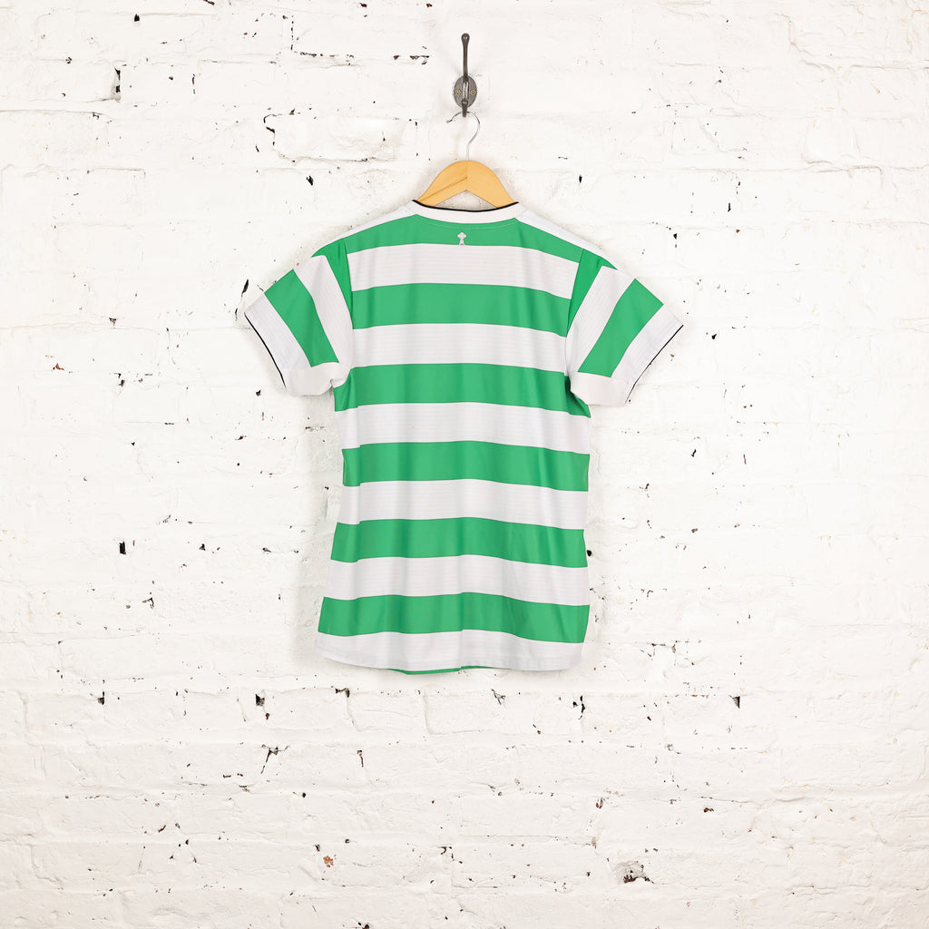 Kids Celtic Umbro Carling Home Football Shirt - Green - L Boys