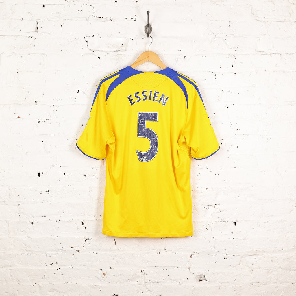 Chelsea Essien Adidas 2008 Third Football Shirt - Yellow - XL
