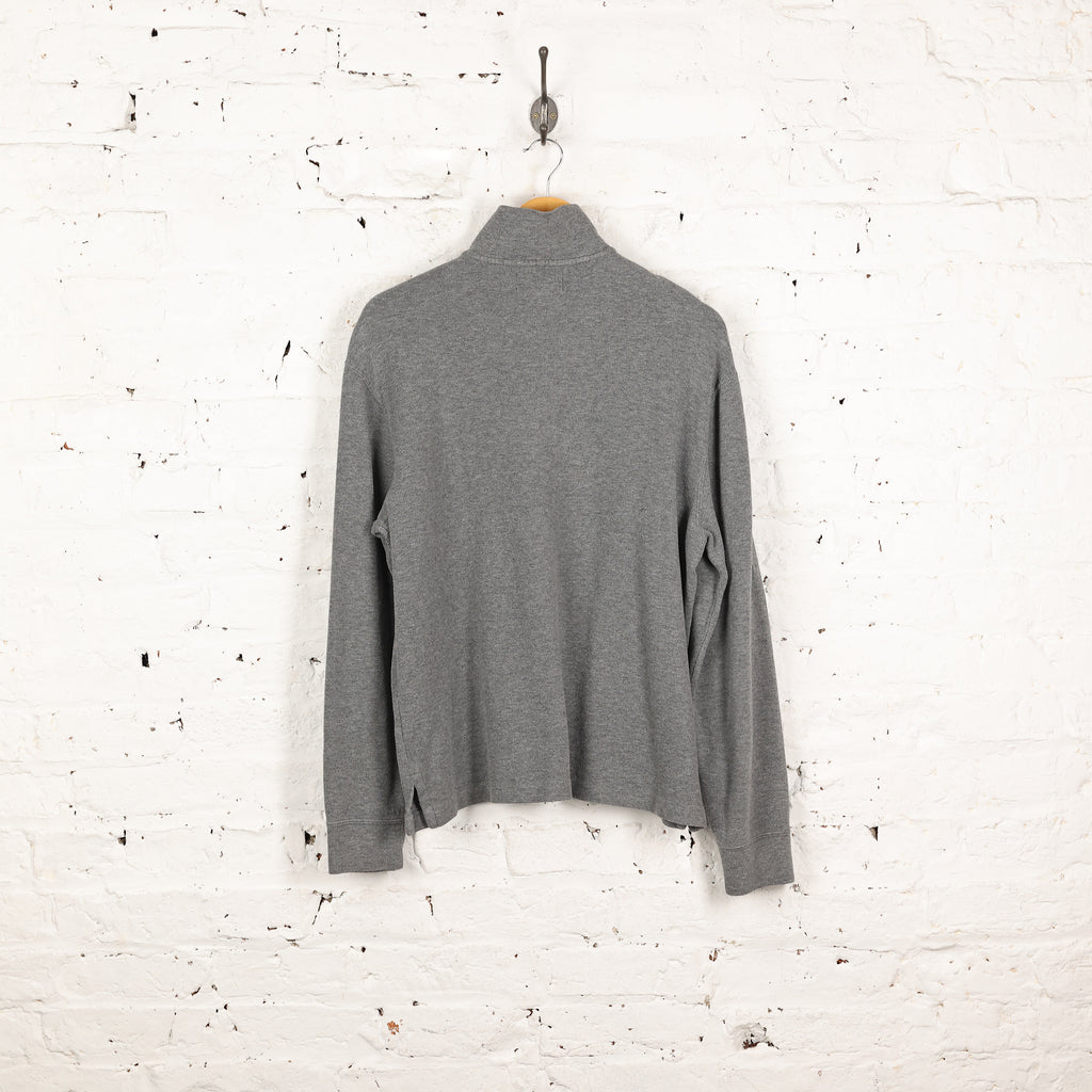 Ralph Lauren 1/4 Zip Sweatshirt - Grey - M