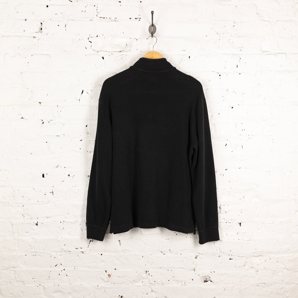 Ralph Lauren 1/4 Zip Sweatshirt - Black - L