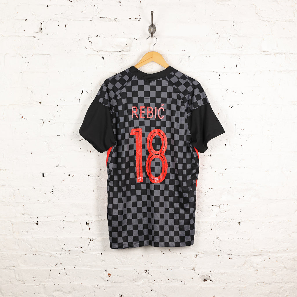 Croatia 2020 Nike Rebic Away Football Shirt - Grey - XXL