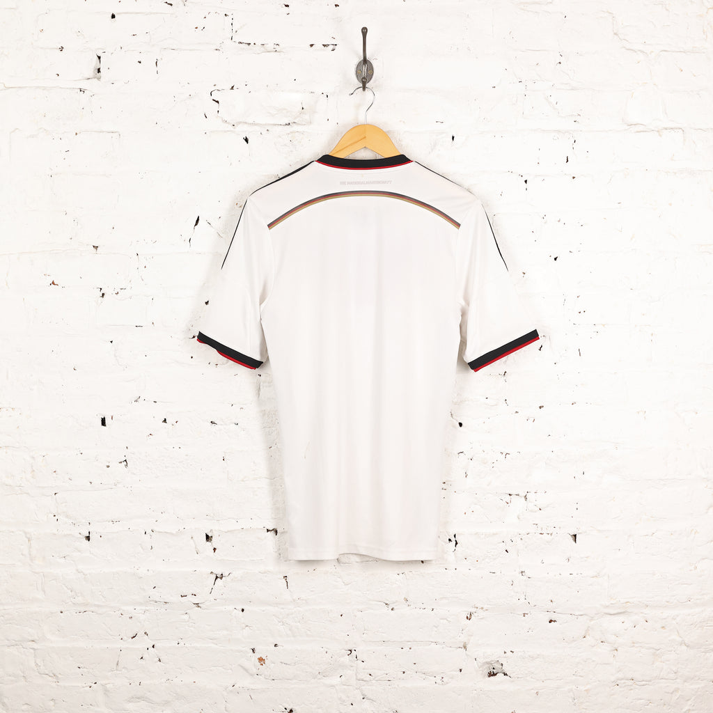 Germany 2014 Adidas Home Football Shirt - White - M