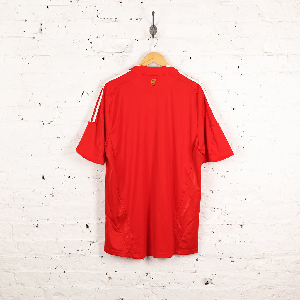 Liverpool 2008 Adidas Home Football Shirt - Red - XL