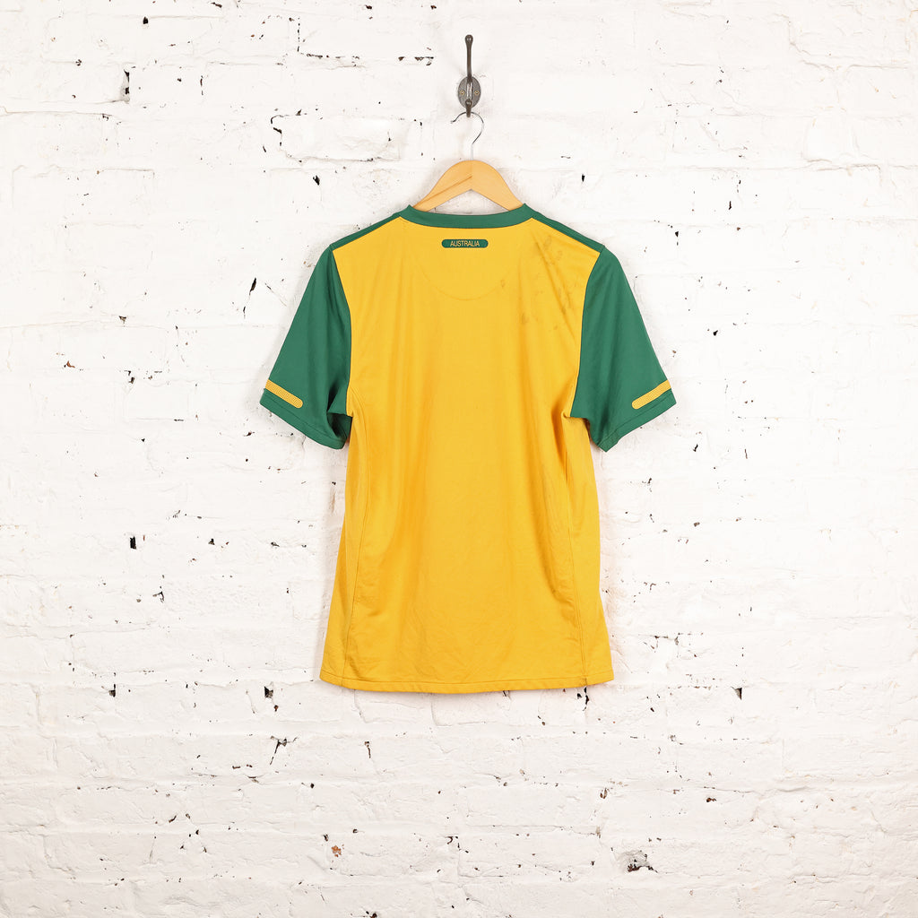 Australia 2010 Nike Home Football Shirt - Yellow - S