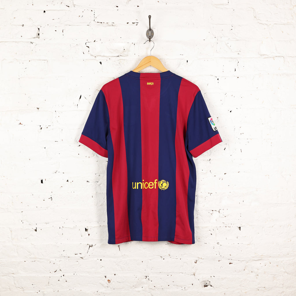 Barcelona 2014 Home Nike Football Shirt - Red - L