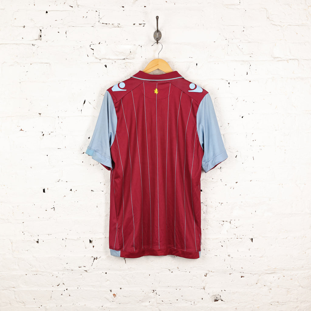 Aston Villa Macron 2014 Football Shirt - Maroon - L