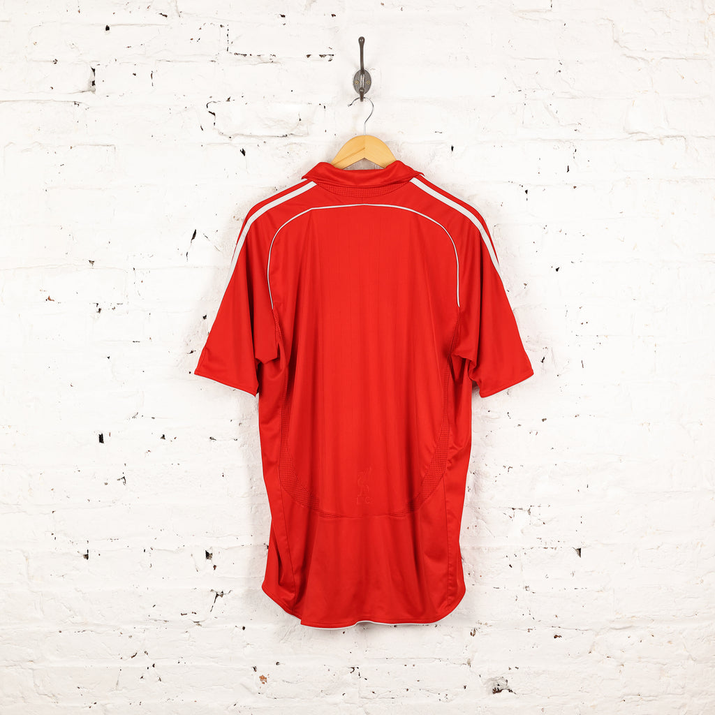 Liverpool Adidas 2007 Home Football Shirt - Red - XL