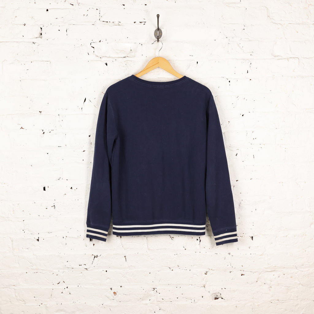 Women's Ralph Lauren Polo Spell Out Sweatshirt - Blue - Women's XL
