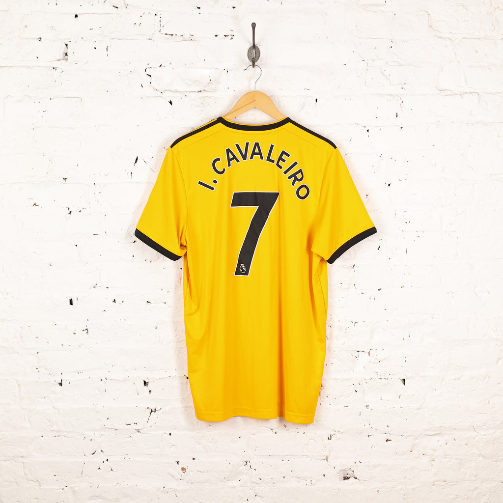 Wolverhampton Wanderers FC 2019 Cavaleiro Adidas Football Home Shirt - Orange - XL