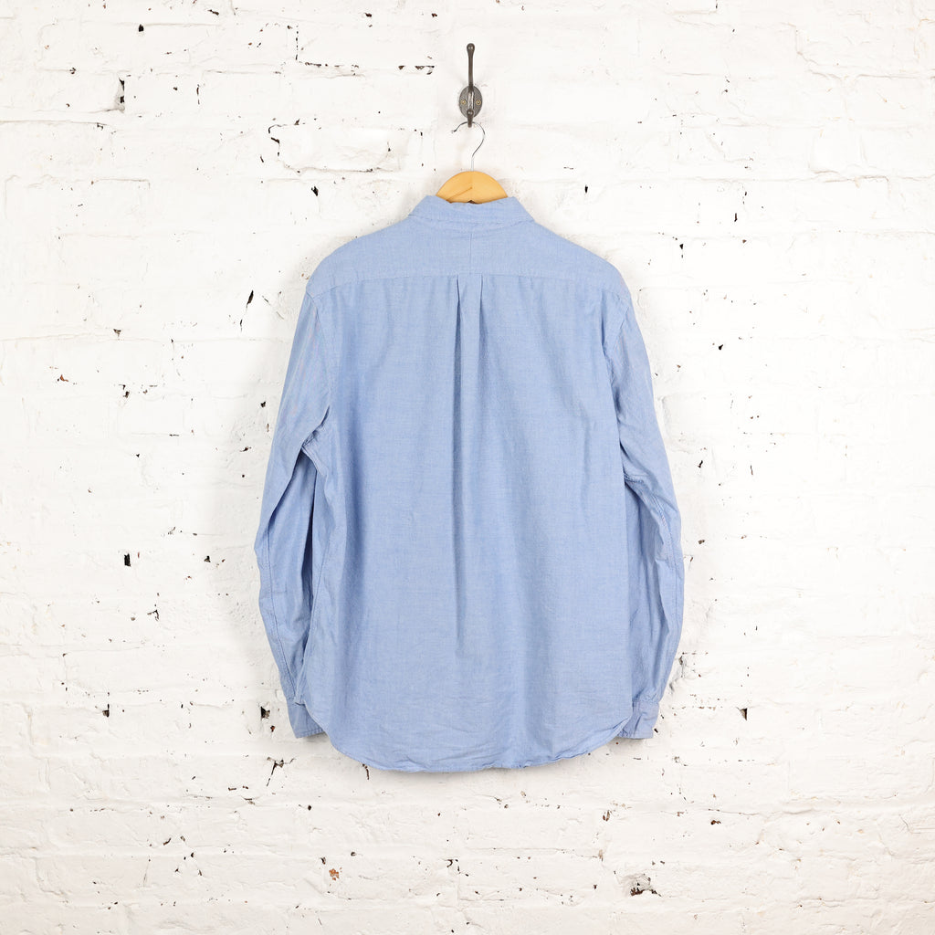 Ralph Lauren Slim Fit Stretch Oxford Shirt - Blue - XL