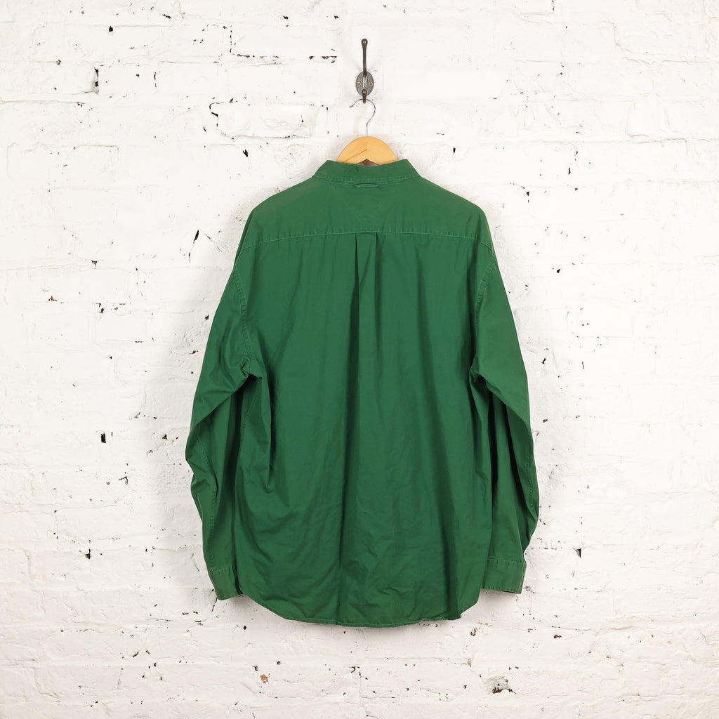 Tommy Hilfiger Button Down Shirt - Green - XL