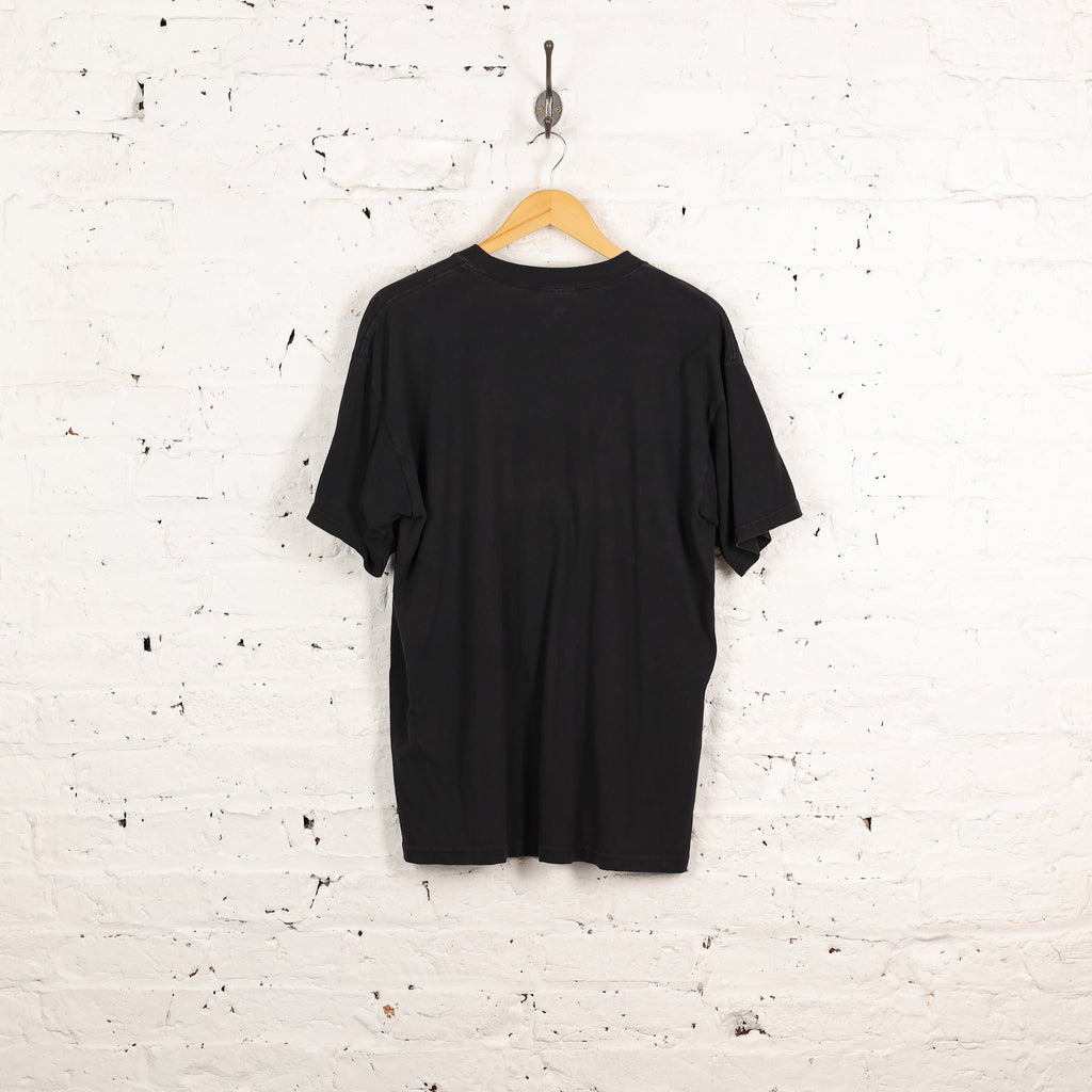 Hank Williams T Shirt - Black - L