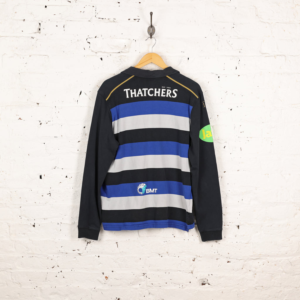 Bath Rugby Canterbury Long Sleeve Shirt - Blue - L