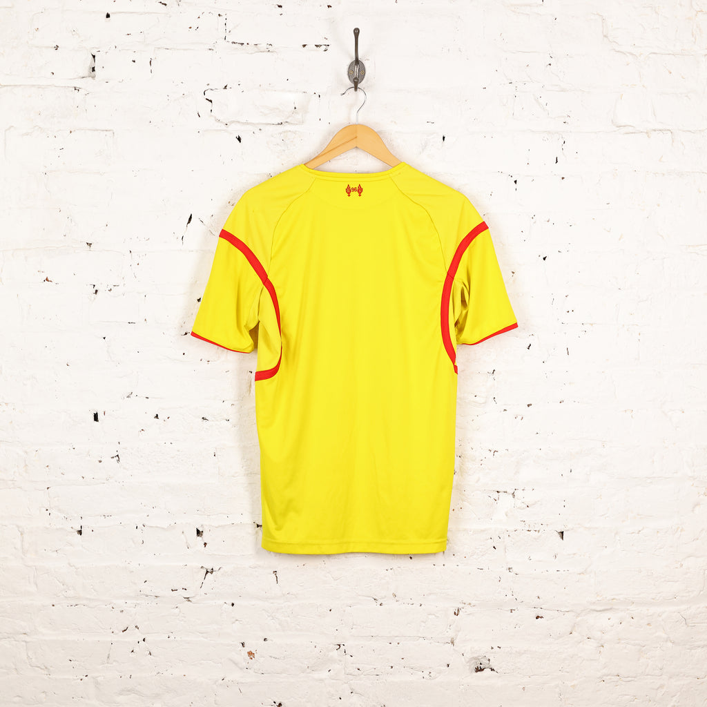 Liverpool 2014 Warrior Away Football Shirt - Yellow - M