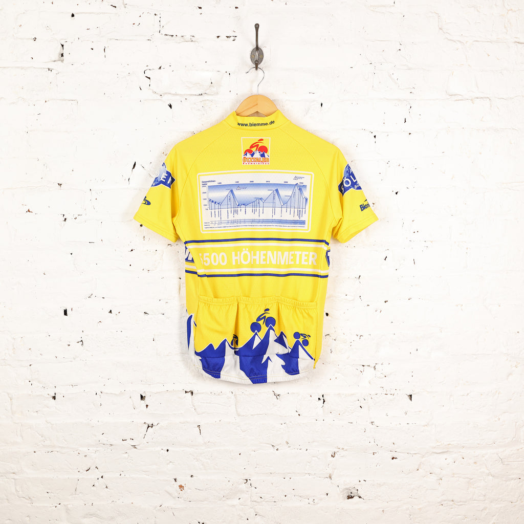Biemme Otztaler Radmarathon Cycling Jersey - Yellow - S