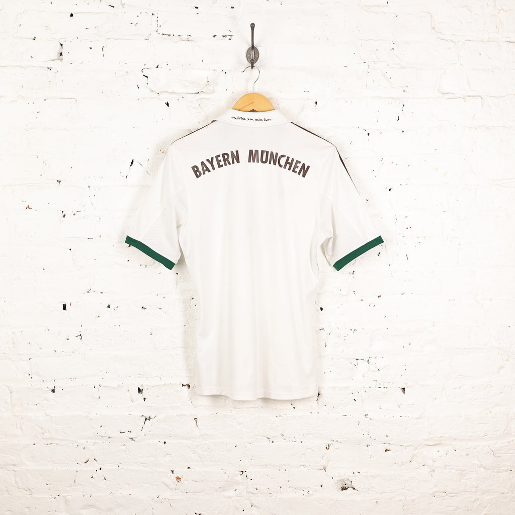 Bayern Munich 2013 Adidas Away Football Shirt - White - M