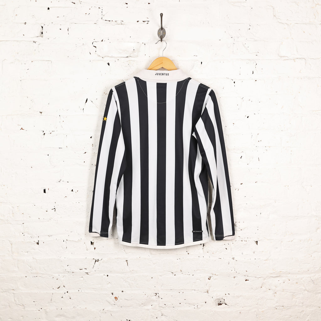 Juventus 2006 Nike Long Sleeve Football Shirt - Black - S