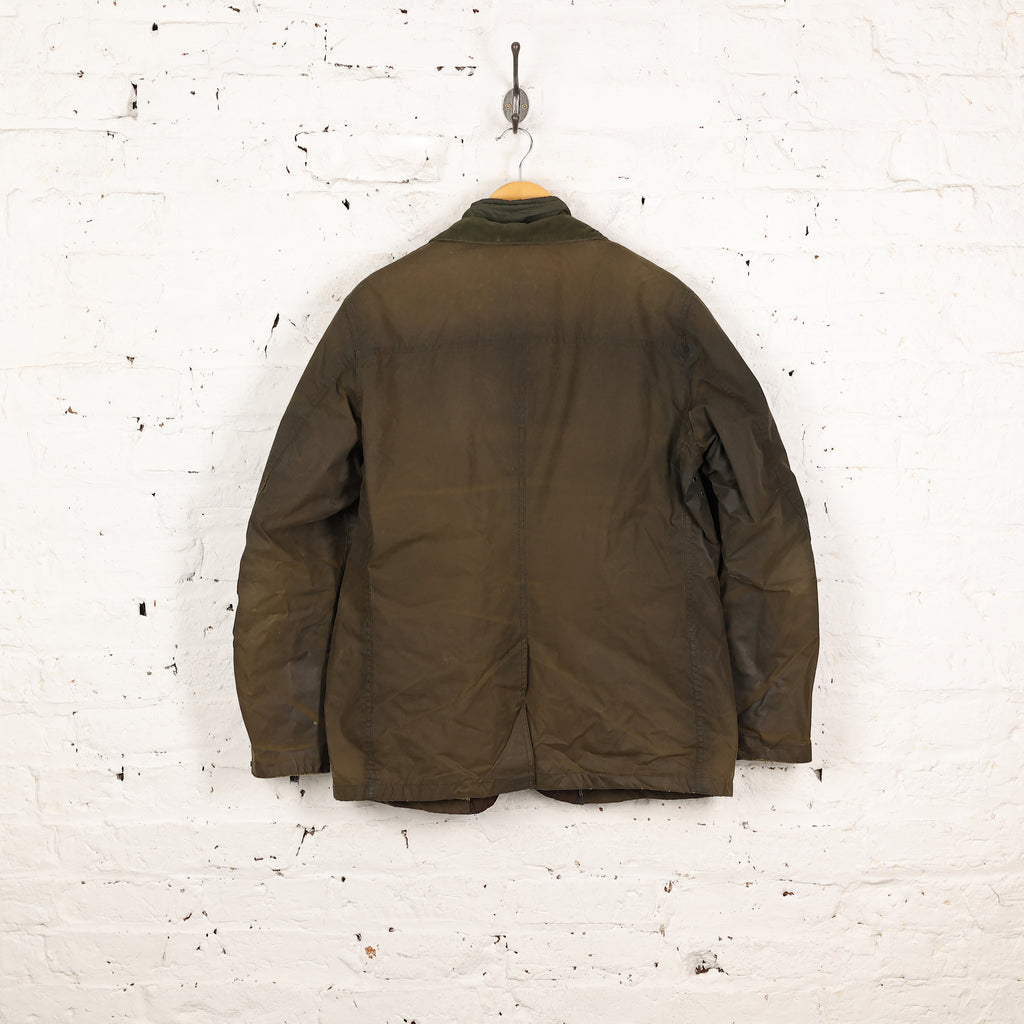 Barbour Land Rover Suspension Wax Jacket - Green - L
