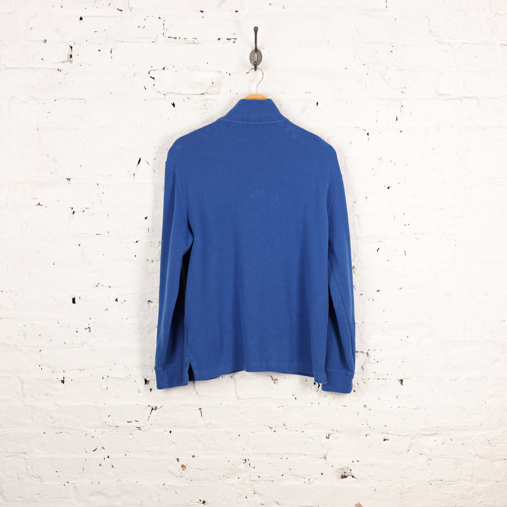 Ralph Lauren 1/4 Zip Sweatshirt - Blue - M