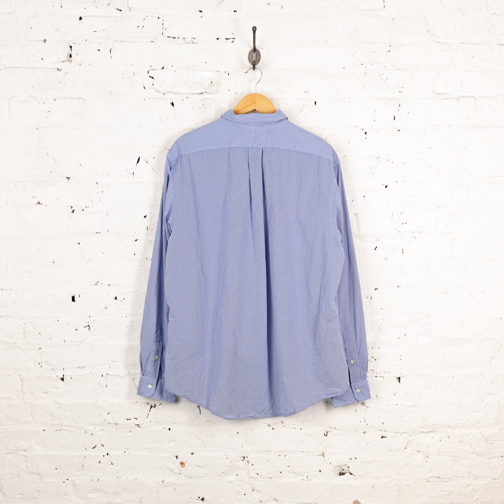 Ralph Lauren Custom Fit Check Shirt - Blue - XXL