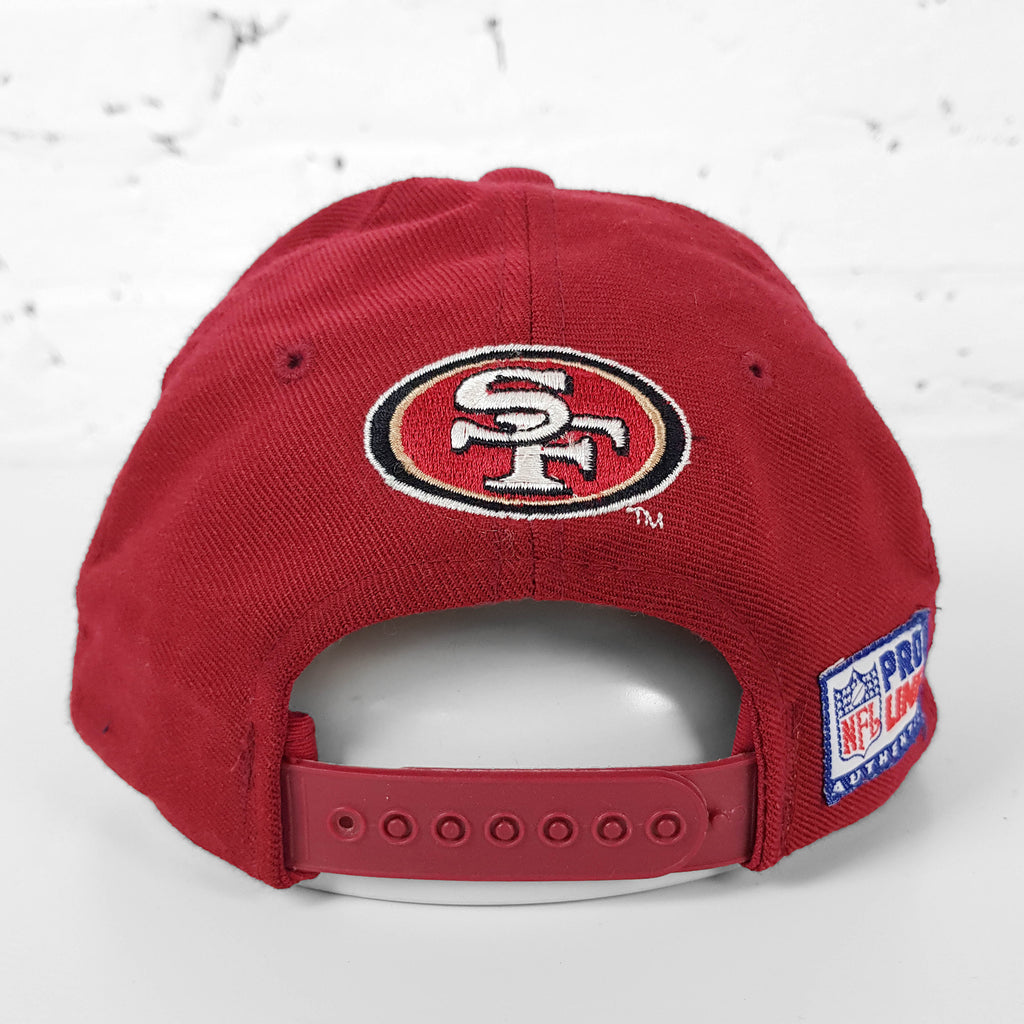 Vintage NFL San Francisco 49ers Cap - Red/Black - Headlock