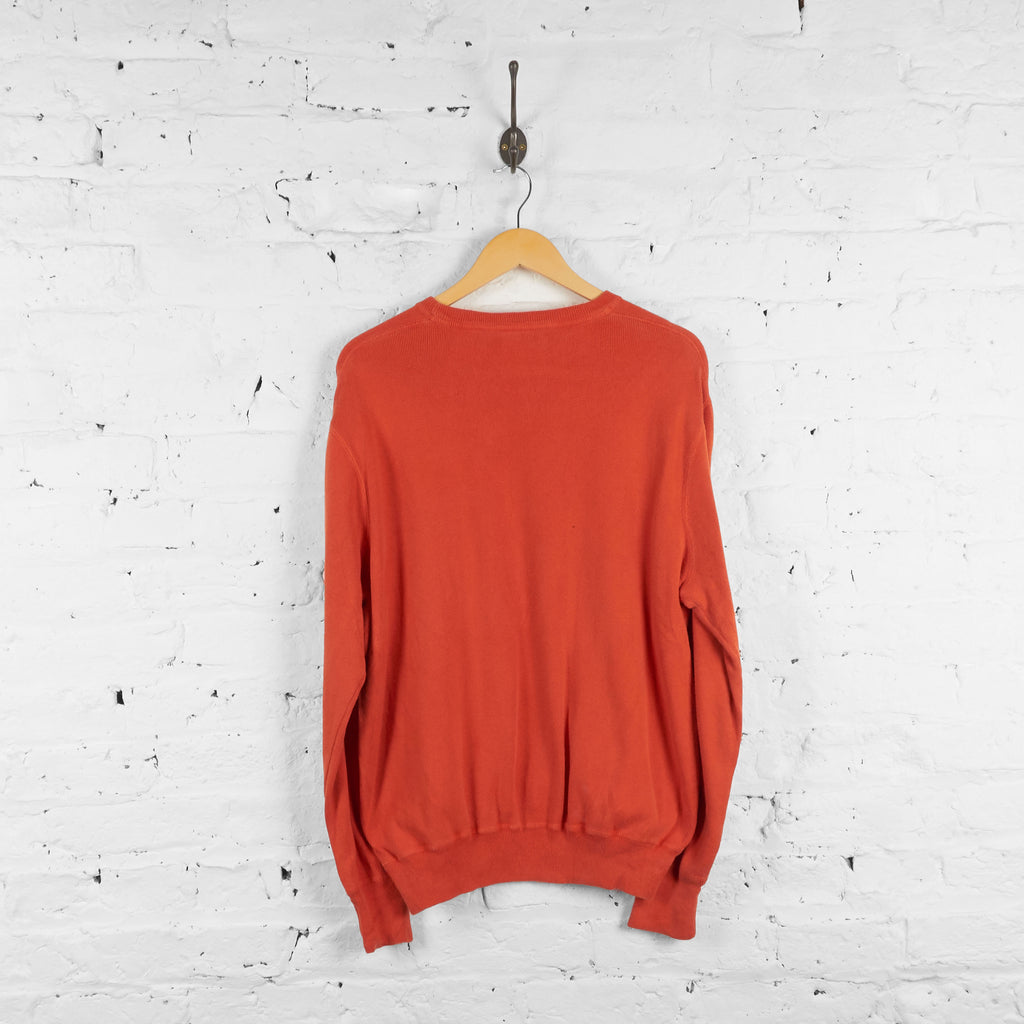 Vintage Ralph Lauren Polo Sweatshirt  - Orange - L - Headlock