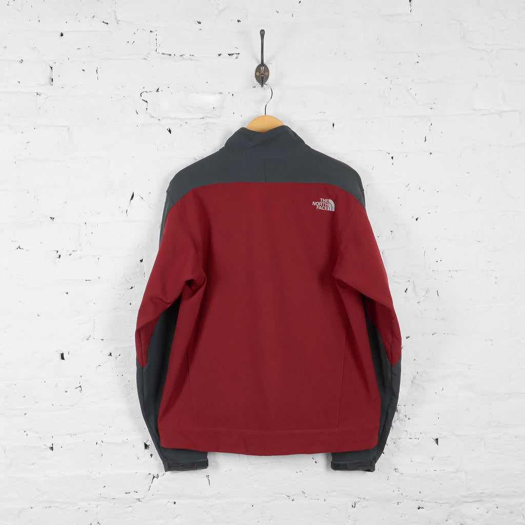Vintage The North Face Jacket - Red/Grey - M - Headlock