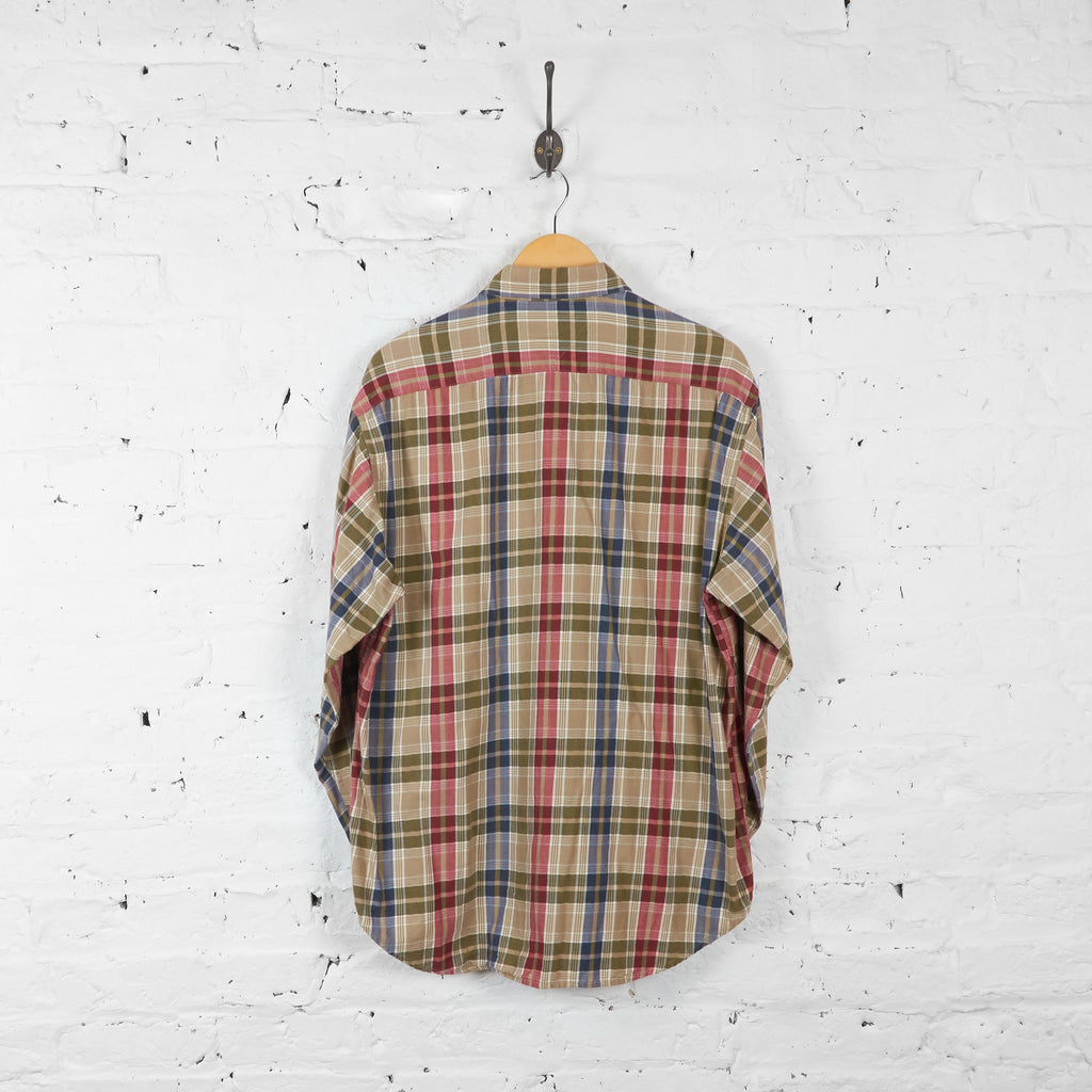 Vintage Tommy Hilfiger Checked Shirt - Green/Blue/Red - M - Headlock