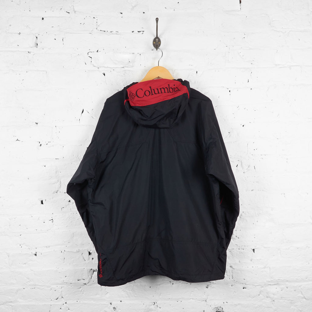 Vintage Columbia Interchange Jacket - Black/Red - L - Headlock