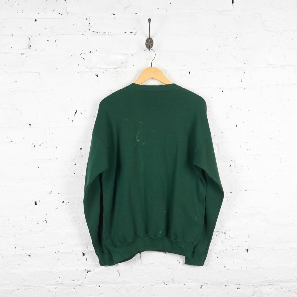 Vintage Green Bay Packers Sweatshirt - Green - XL - Headlock