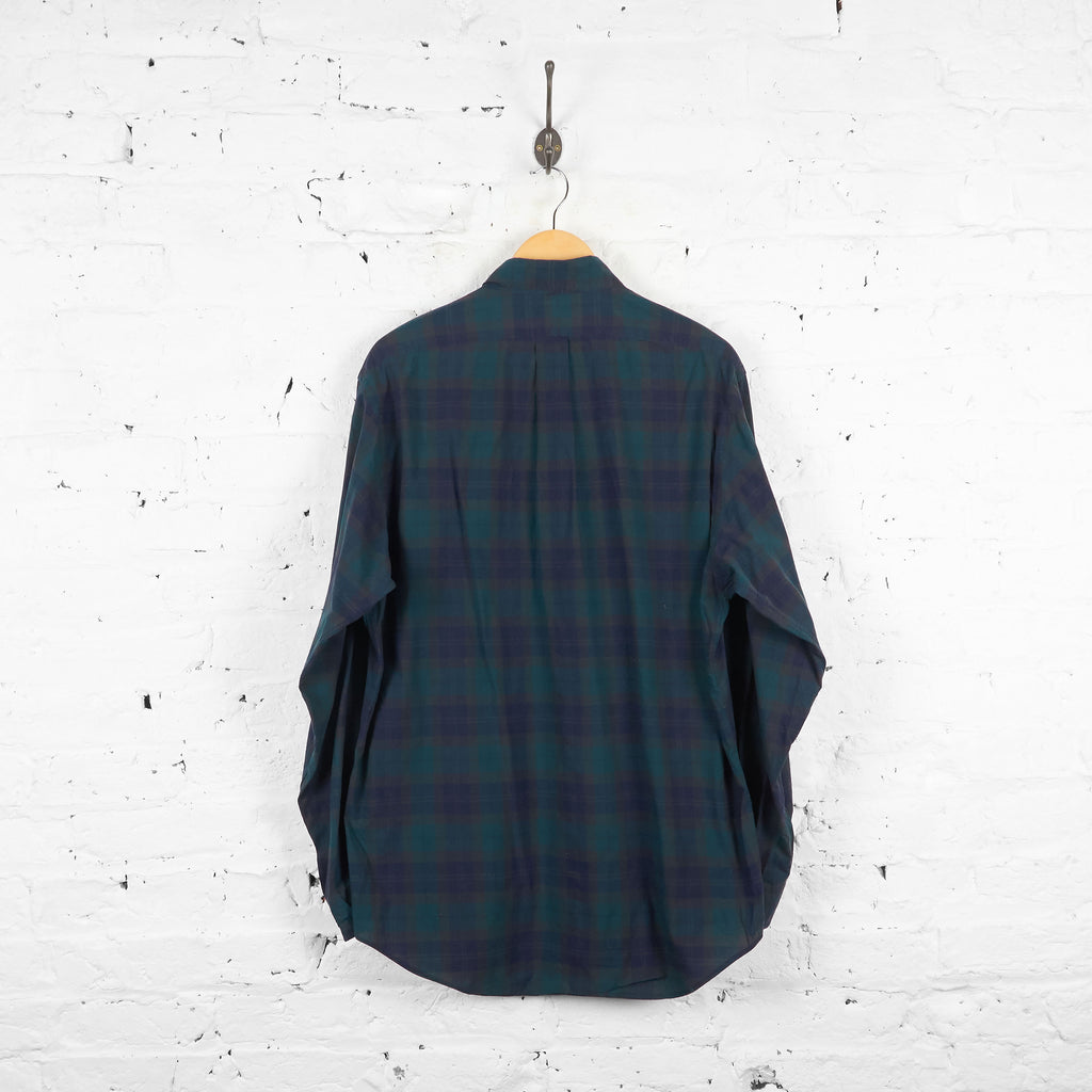 Vintage Ralph Lauren Checked Shirt - Green/Blue - L - Headlock