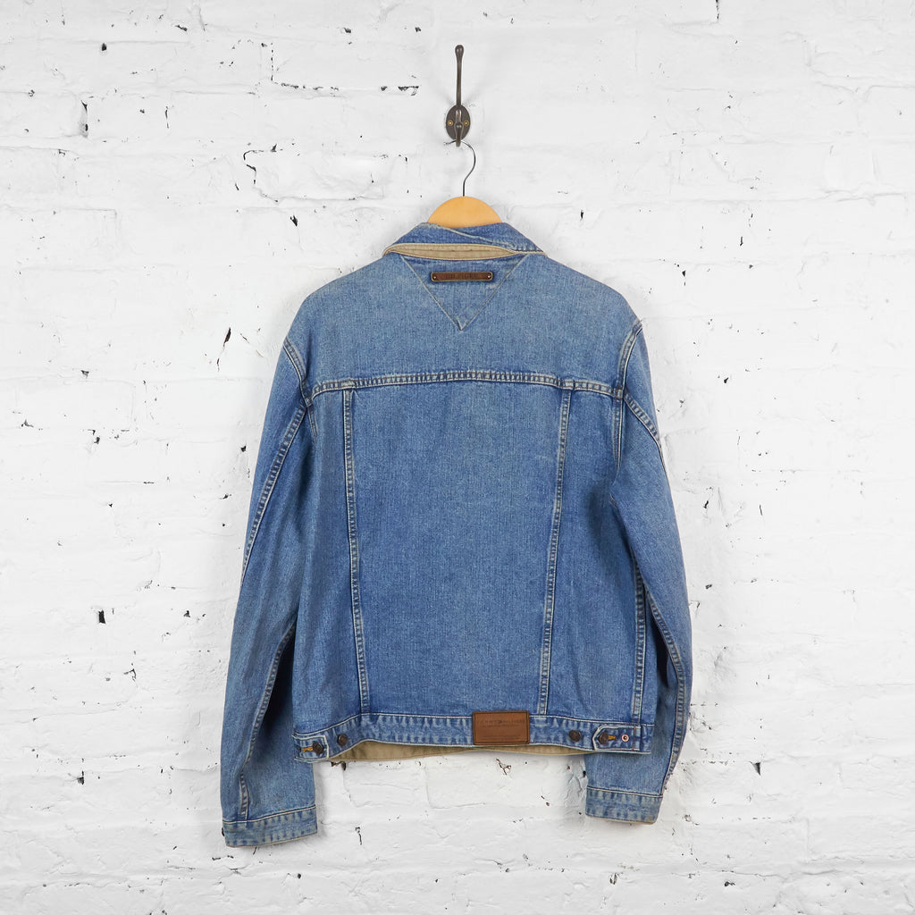 Vintage Tommy Hilfiger Denim Jacket - Blue - L - Headlock