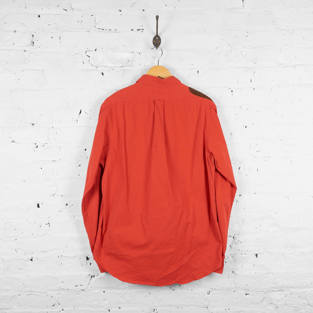 Vintage Ralph Lauren Polo Utility Shirt - Orange - L - Headlock