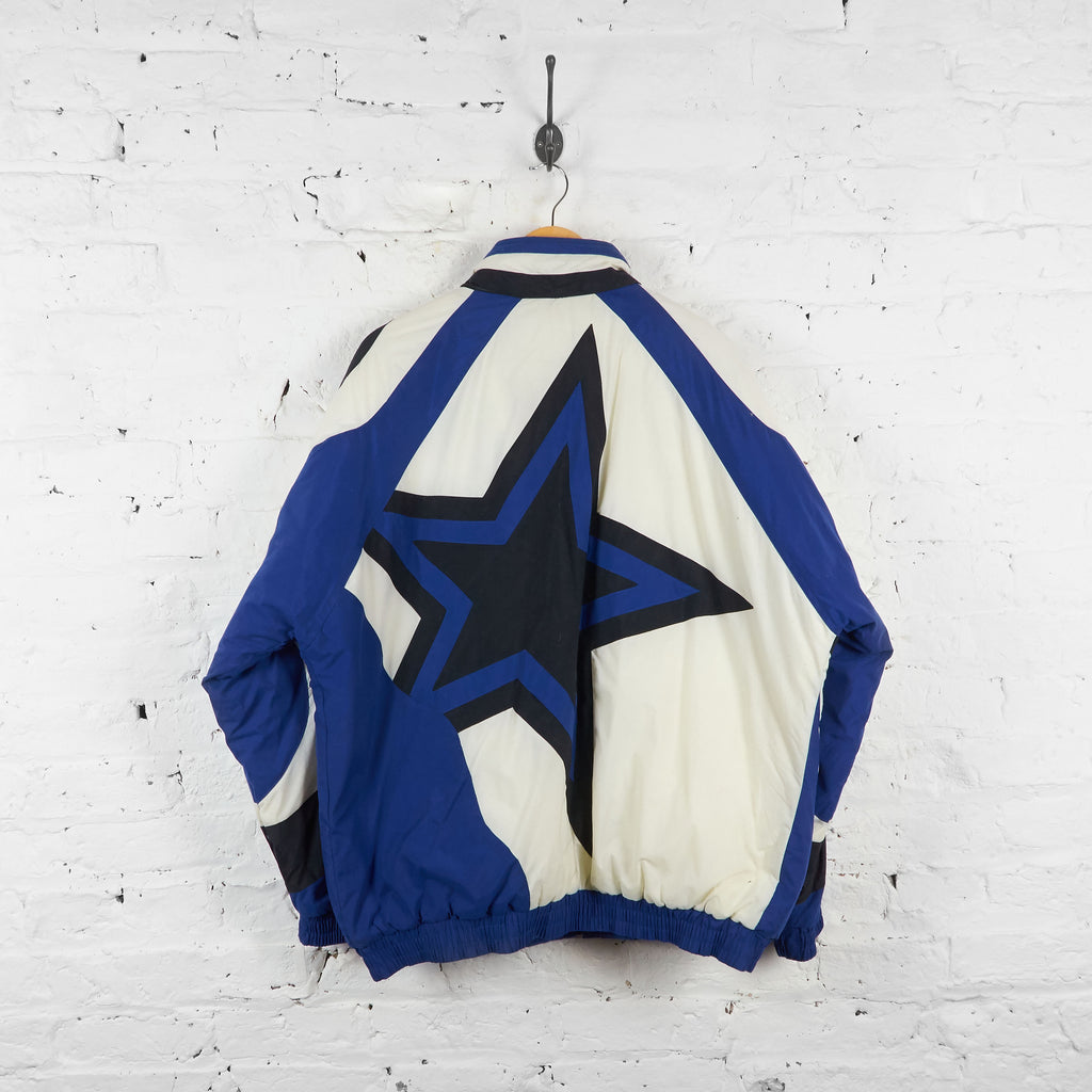 Vintage Dallas Cowboys NFL Jacket - Blue/Black/White - L - Headlock