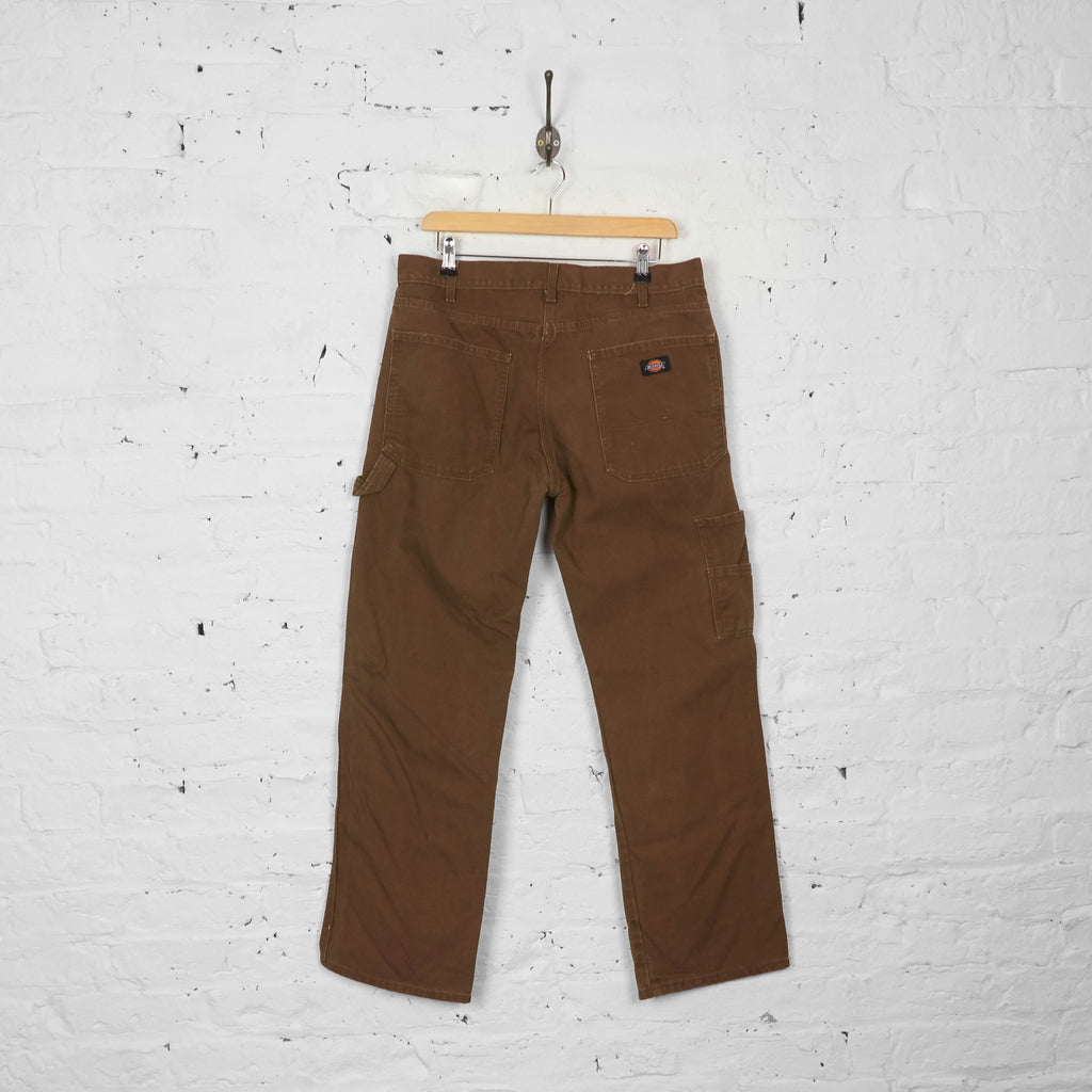 Vintage Relaxed Dickies Jeans - Brown - M - Headlock